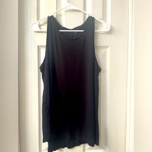 Black tank top